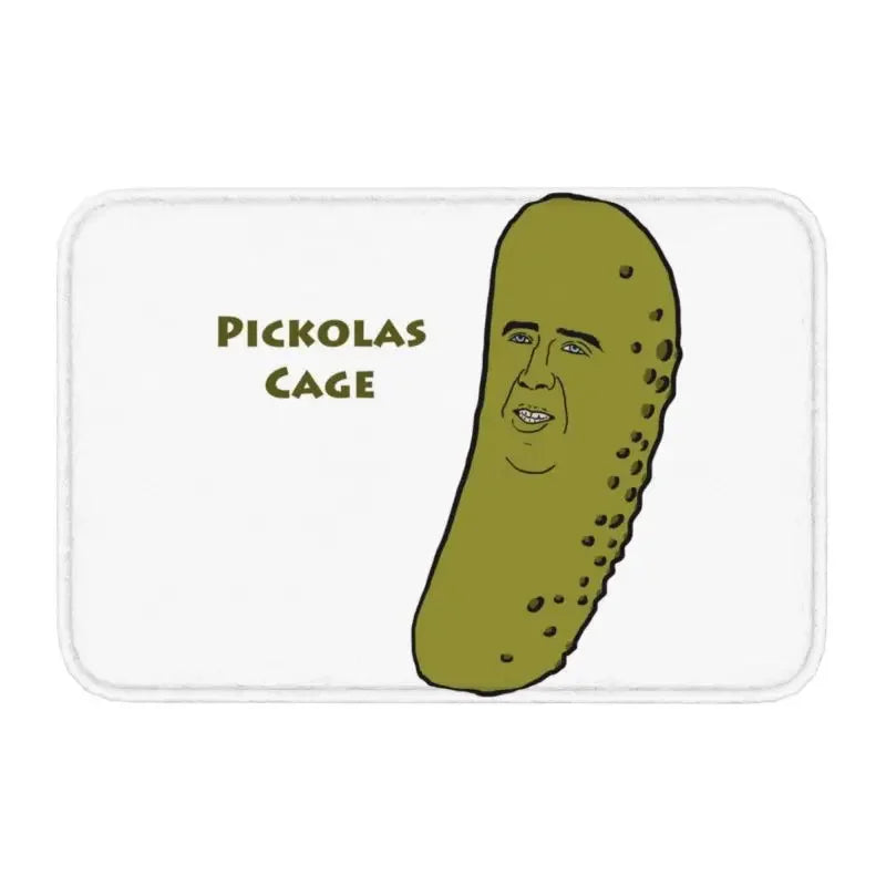 Cage Watch Mat – Hilarious Nicolas Cage Peeking Bath or Door Mat