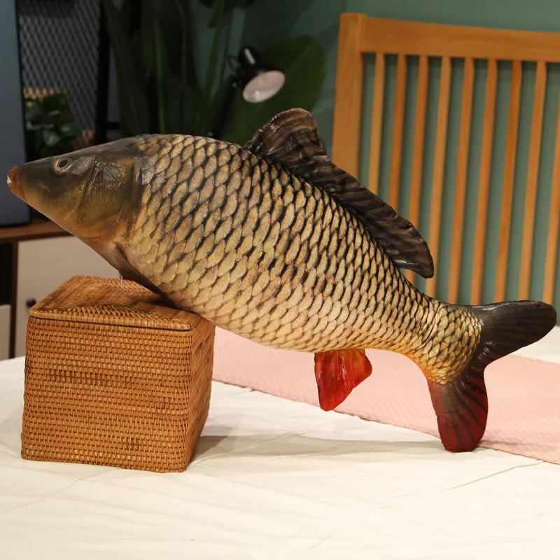 Old Fin – Classic Carp Plush Toy with Timeless Charm